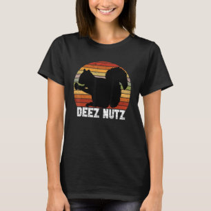 T-shirt Deez Nutz Casse-noix Écureuil Gopher Chipmunk Dees