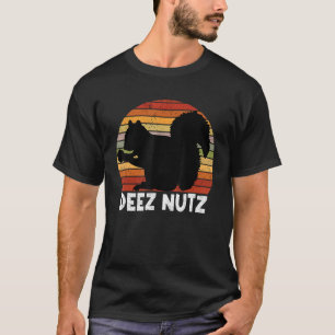 T-shirt Deez Nutz Casse-noix Écureuil Gopher Chipmunk Dees