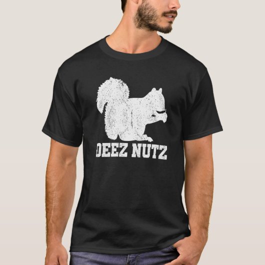 T-shirt Deez Nutz Gopher De Noël Dit Dees Nutz (Devant)
