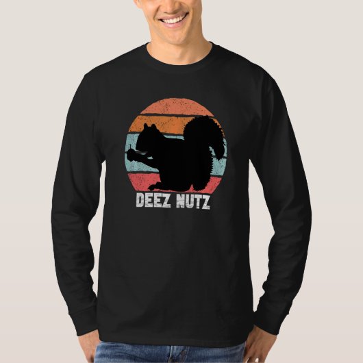 T-shirt Deez Nutz Gopher De Noël Dit Dees Nutz (Devant)