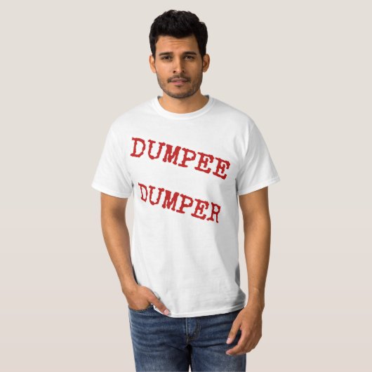 T-shirt Défaillance du dumping/du dumping (Devant entier)