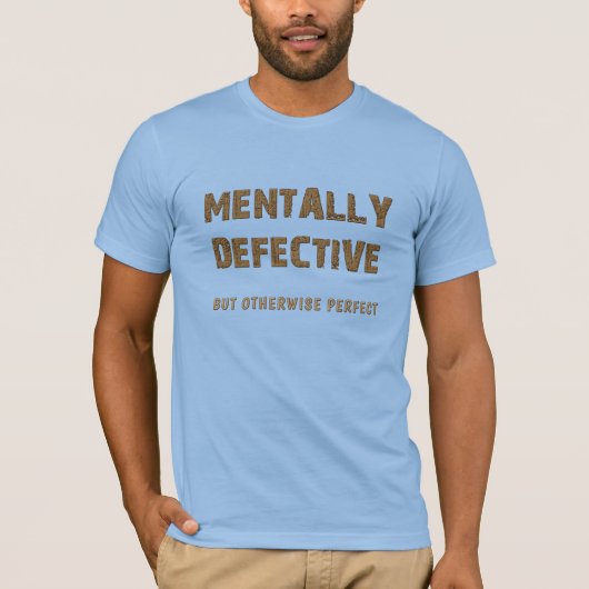 T-shirt Défaillance mentale (Devant)