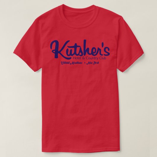 T-shirt Défaut Catskill Resort Kutshers Hotel and Country (Design devant)