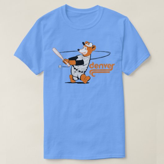 T-shirt Défaut Denver Bears Ligue mineure de baseball 1982 (Design devant)