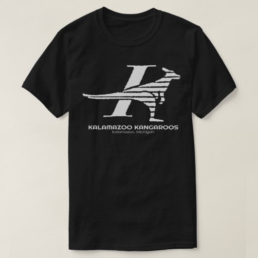 T-shirt Défaut Kalamazoo Kangaroos 1985 (Design devant)