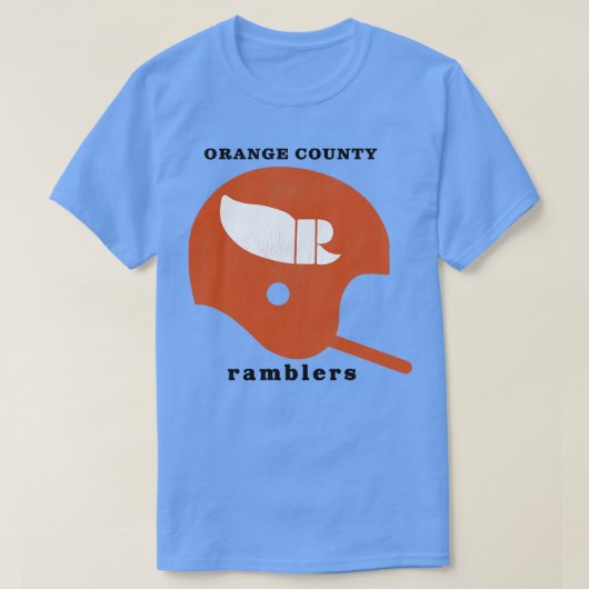 T-shirt Défaut Orange County Ramblers CFL 1967 (Design devant)