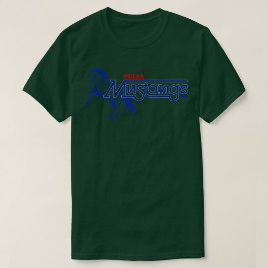 T-shirt Défaut Tulsa Mustangs AFA 1979 (Design devant)