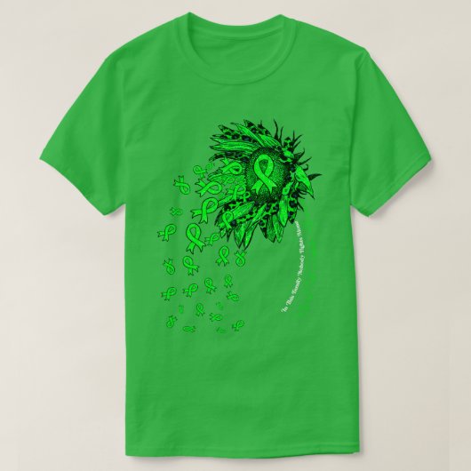 T-shirt Défauts de tube neural Sensibilisation tournesol p (Design devant)