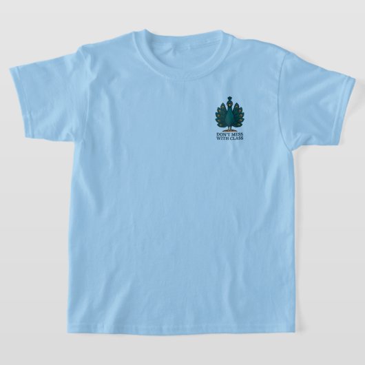 T-shirt Défauts et fleurs (Poser)