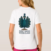 T-shirt Défauts et fleurs (Dos)