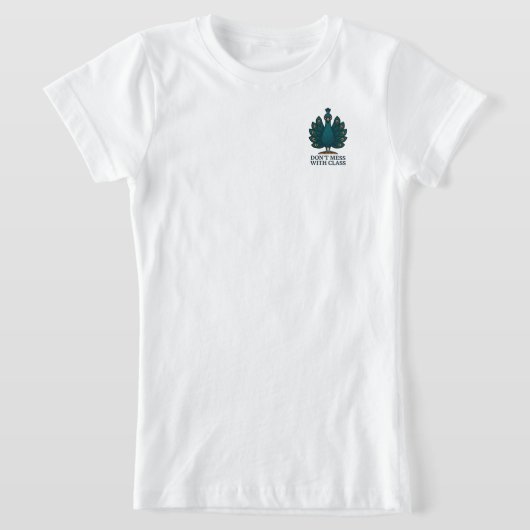 T-Shirt Défauts et fleurs (Poser)