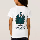 T-Shirt Défauts et fleurs (Dos)
