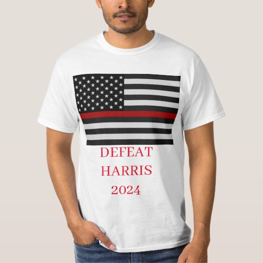 T-SHIRT DEFEAT HARRIS 2024 (Devant)