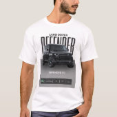 T-shirt Defender design (Devant)