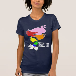 T-shirt DÉFENDEZ LA VIE, après la pluie… (OBSCURITÉ)