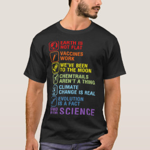 T-shirt Défendez-vous pour la science 3