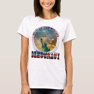 T-shirt Défendre et protéger la démocratie