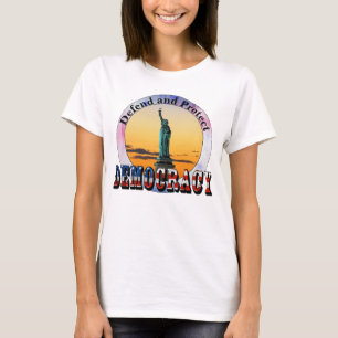 T-shirt Défendre et protéger la démocratie