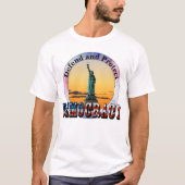 T-shirt Défendre et protéger la démocratie (Devant)