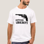 T-shirt Défendre la liberté (Devant)