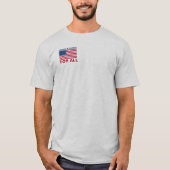 T-shirt Défendre la police réfléchie (Devant)