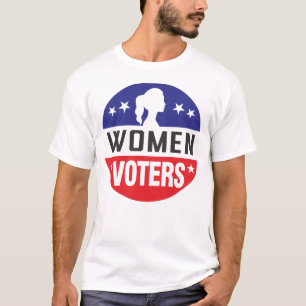 T-shirt Défendre les droits des femmes : Monter et voter
