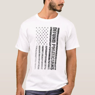 T-shirt Défendre les politiciens anti-gouvernement Liberta