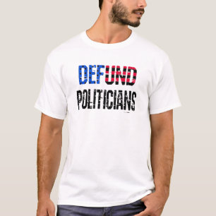 T-shirt Défendre les politiciens Anti-gouvernement Messa p