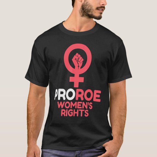 T-shirt Défendre Roe V Wade Pro Choice Droits d'avortement (Devant)