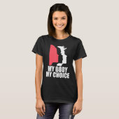 T-shirt Défendre Roe V Wade Pro Choice Droits d'avortement (Devant entier)