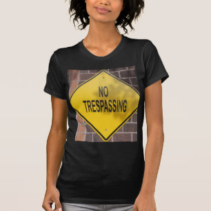 T-shirt Défense d'entrer