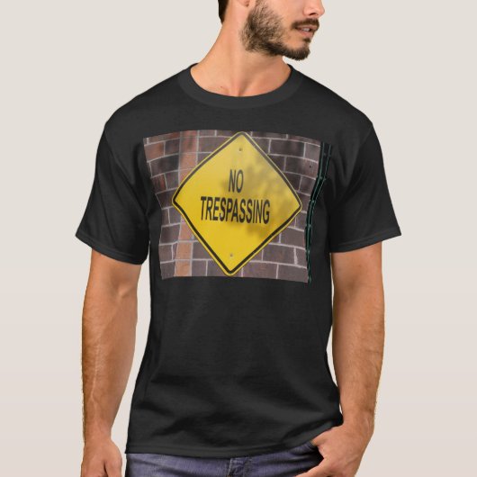 T-shirt Défense d'entrer (Devant)