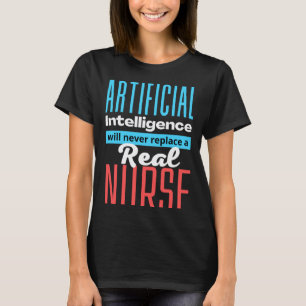 T-shirt Défense du travail d'une infirmière IA