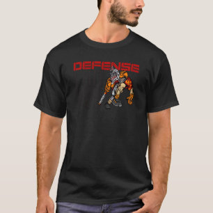 T-shirt Défense Je T'Ai Frappé Je Prends Lax Lacrosse Boys
