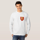 T-shirt Défenseurs Jersey de l'Angleterre (Devant entier)