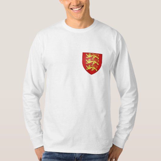 T-shirt Défenseurs Jersey de l'Angleterre (Devant)