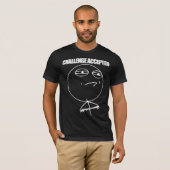 T-shirt Défi accepté (Devant entier)