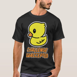T-shirt Défi canard en caoutchouc accepté