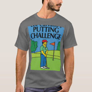 T-shirt Défi de putting de Lee Carvallos drôles amis