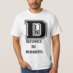 T-shirt Défi en nombre