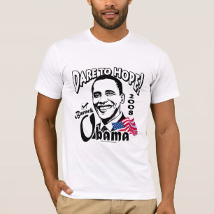 T-shirt Défi pour espérer la chemise d'Obama 08