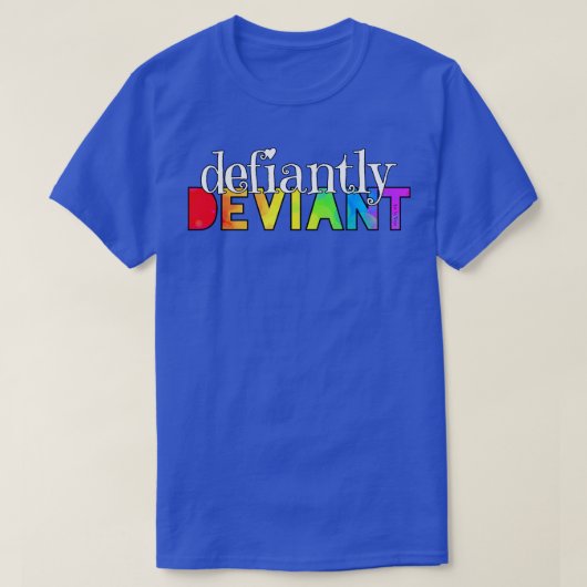 T-shirt Défiant (Design devant)