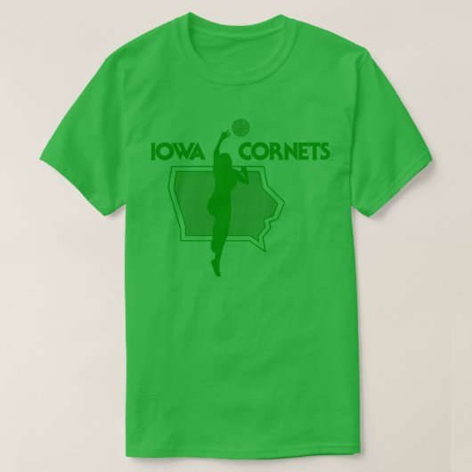 T-shirt Déficit Iowa Cornets WBA 1978 (Design devant)