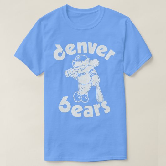 T-shirt Déficit Retro 80s Denver Bears Baseball Team (Design devant)