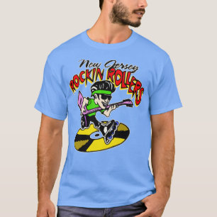 T-shirt Déficit Rétro New Jersey Rockin Rollers Hockey
