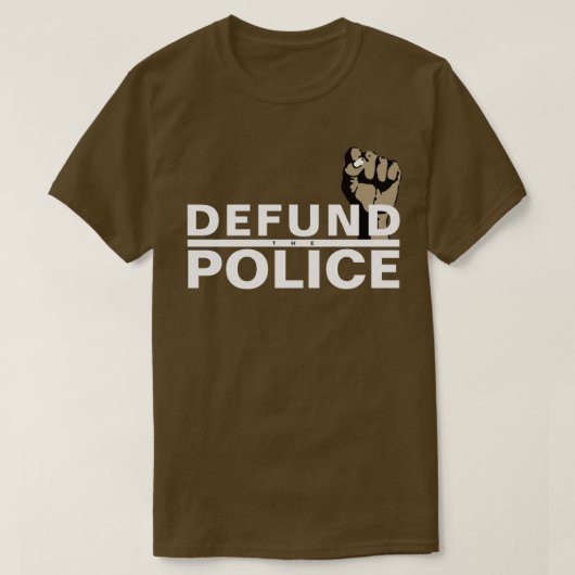 T-SHIRT DÉFIER LA POLICE (Design devant)