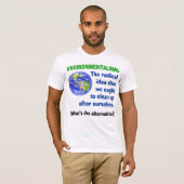 T-shirt défini par environnementalisme (Devant entier)