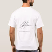 T-shirt définition (Dos)