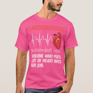 T-shirt Définition Cardiologue Cardiologie Docteur en Coeu