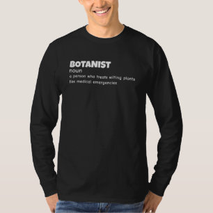 T-shirt Définition de botaniste drôle